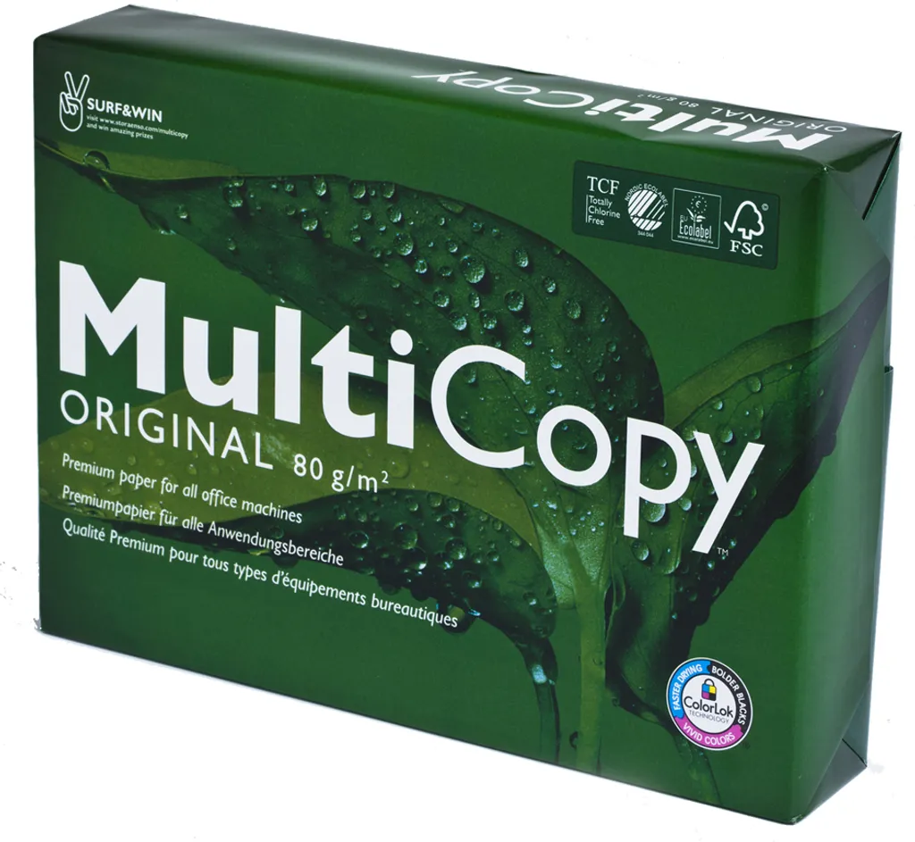 PAPYRUS Multifunktionspapier MultiCopy A4 80 g/qm MaxBox